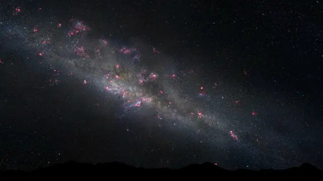 Ilustrasi Galaksi Bima Sakti (NASA)