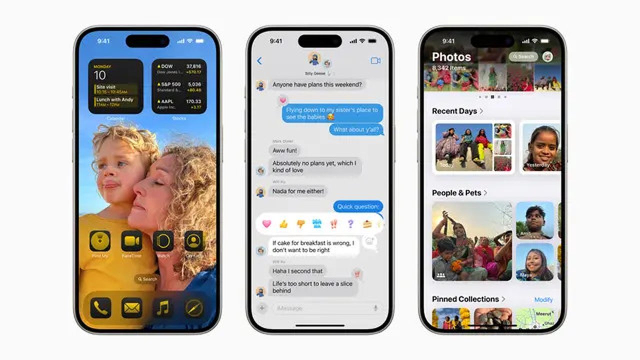 Fitur baru iMessages di iOS 18.  (Doc: Apple)
