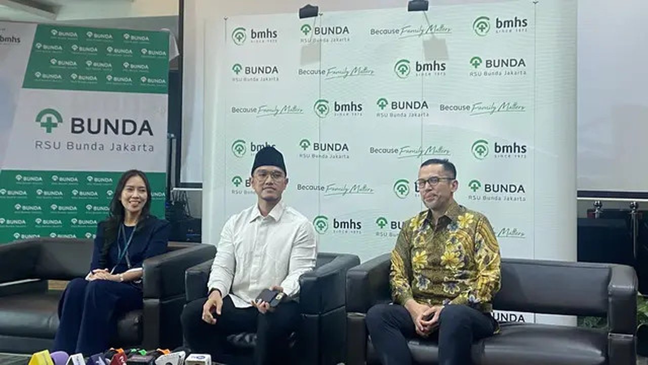 Kaesang Pangarep dan Erina Gudono telah resmi menjadi seorang ibu dan ayah usai putri kecilnya lahir pada hari ini, Selasa, (15/10/2024). (Radityo).