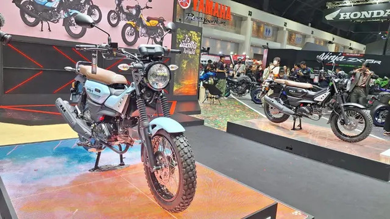 Melihat Langsung Yamaha PG-1, Penantang Honda CT125 yang Meluncur di Thailand (Arief A/Liputan6.com)