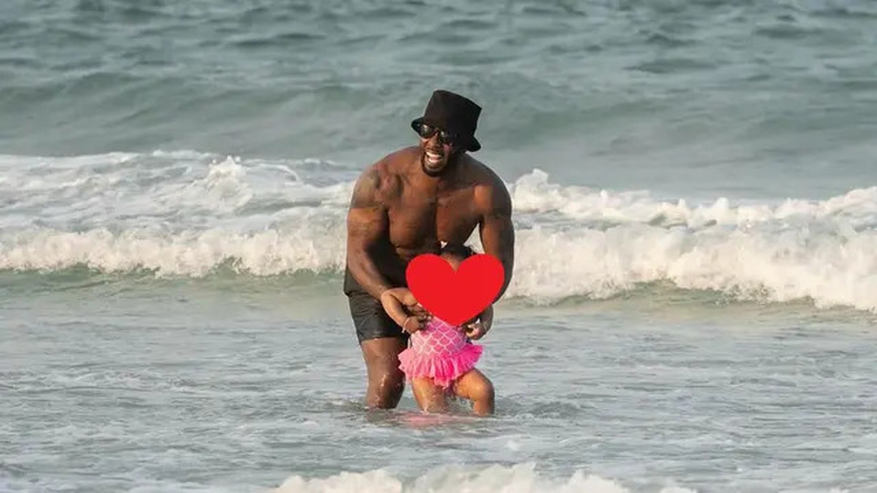 Diddy dan putri bungsunya. (Instagram/ diddy)