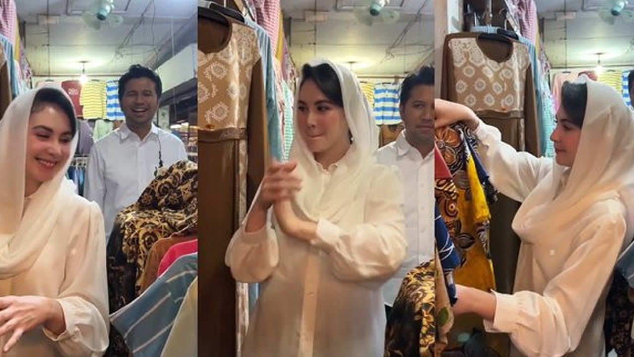 8 Potret Arumi Bachsin Belanja ke Pasar, Senang Beli Daster 100 Ribu Dapat Tiga
