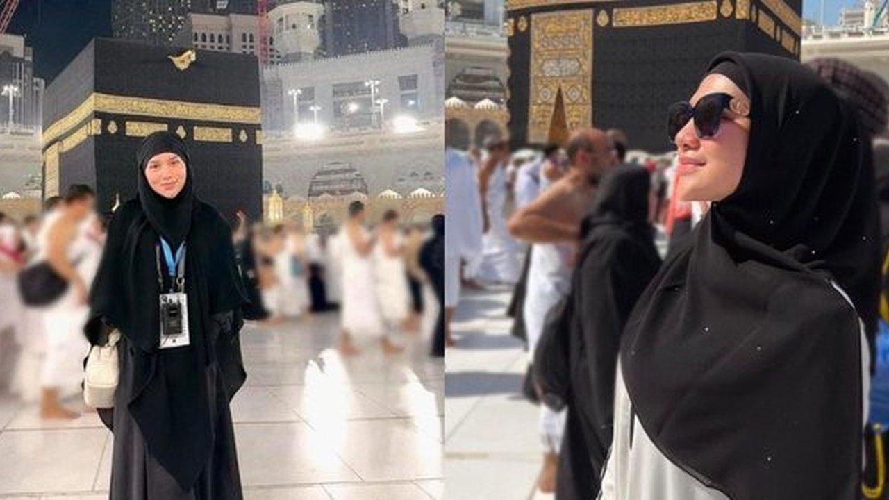 Cerita Davina Karamoy Pertama Kali Umrah Setelah Mualaf, Terharu Dengarkan Ayat Suci di Depan Ka'bah