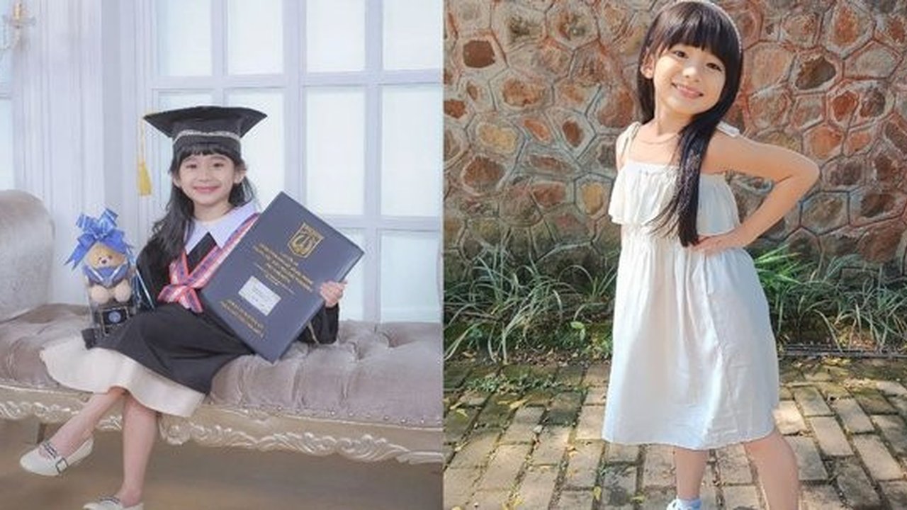 8 Gaya Menggemaskan Azalea Iskandar, Artis Cilik yang Penuh Ekspresi dan Selalu Ceria