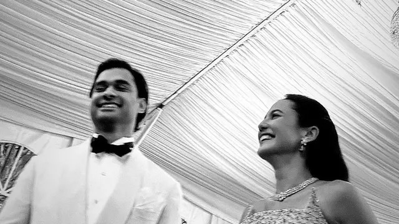 Potret Pernikahan Pevita Pearce dan Mirzan (Sumber: Instagram/pevpearce)