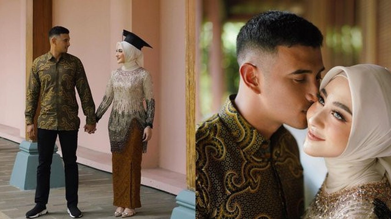 7 Potret Wisuda Margin Wieheerm, Tampil Cantik - Ali Syakieb Setia Dampingi