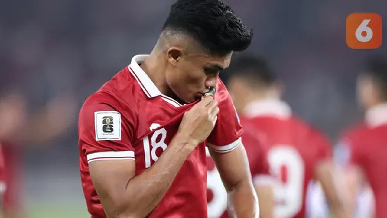 Selebrasi pemain Timnas Indonesia, Muhammad Ramadhan Sananta setelah mencetak gol ke gawang Brunei Darussalam pada laga putaran pertama Kualifikasi Piala Dunia 2026 Zona Asia di Stadion Ut