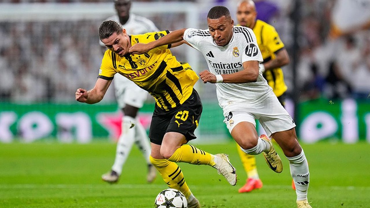 Hasil Real Madrid vs Borussia Dortmund: Skor 5-2