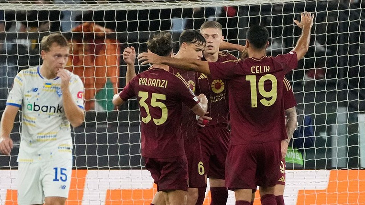 Hasil AS Roma vs Dynamo Kiev: Skor 1-0