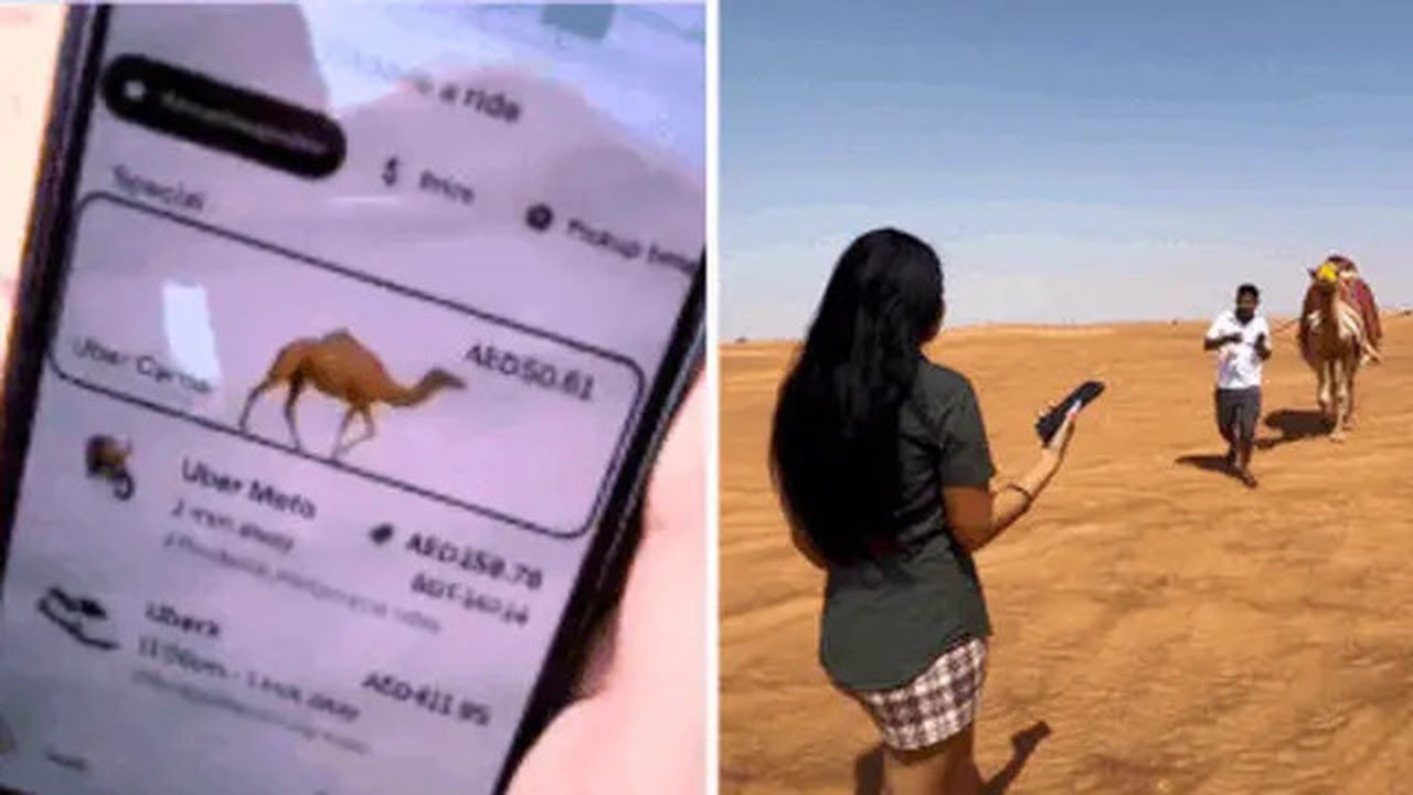 Uber Unta. (Instagram @jetset.dubai)