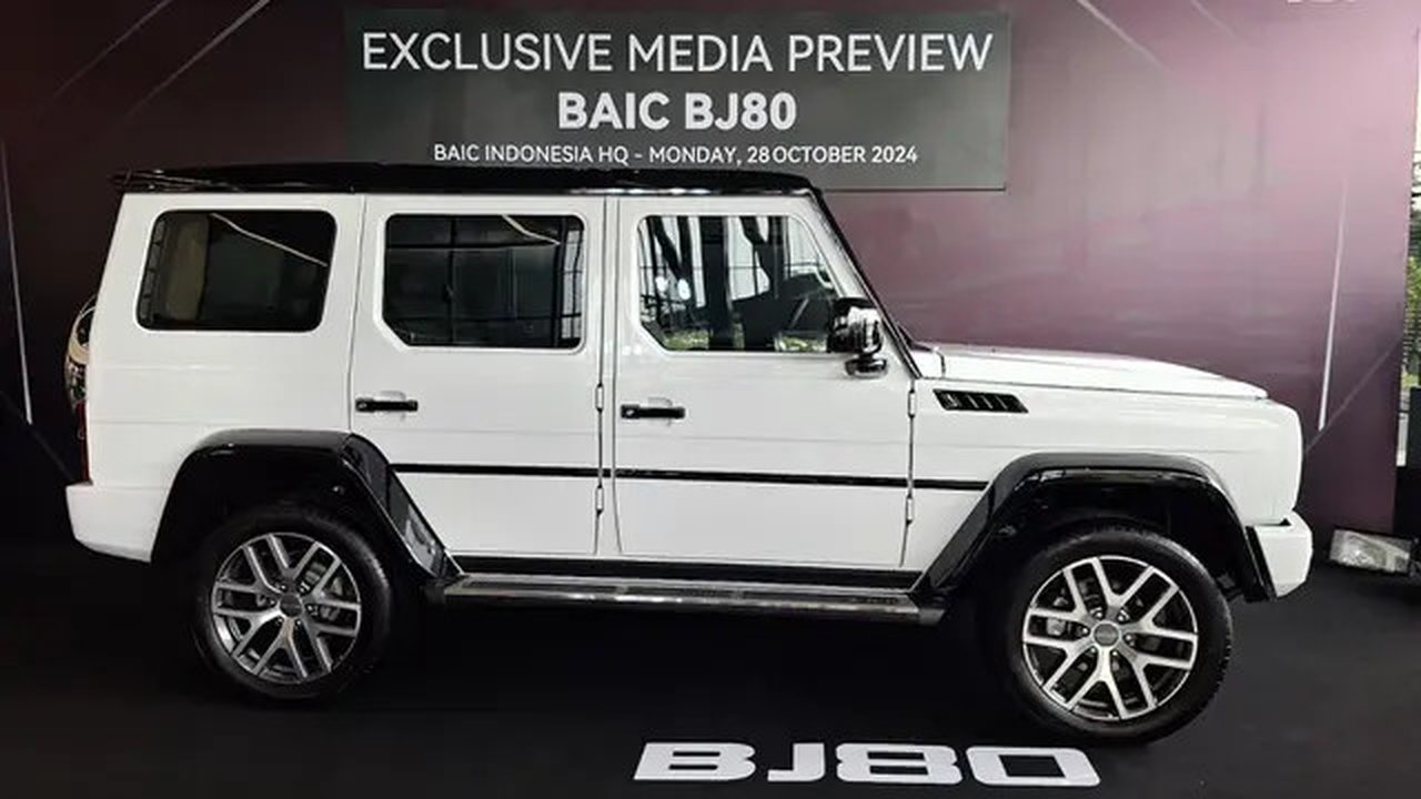 Mirip Mercy G-Class, BAIC Resmi Perkenalkan BJ80 di Indonesia (Arief A/Liputan6.com)