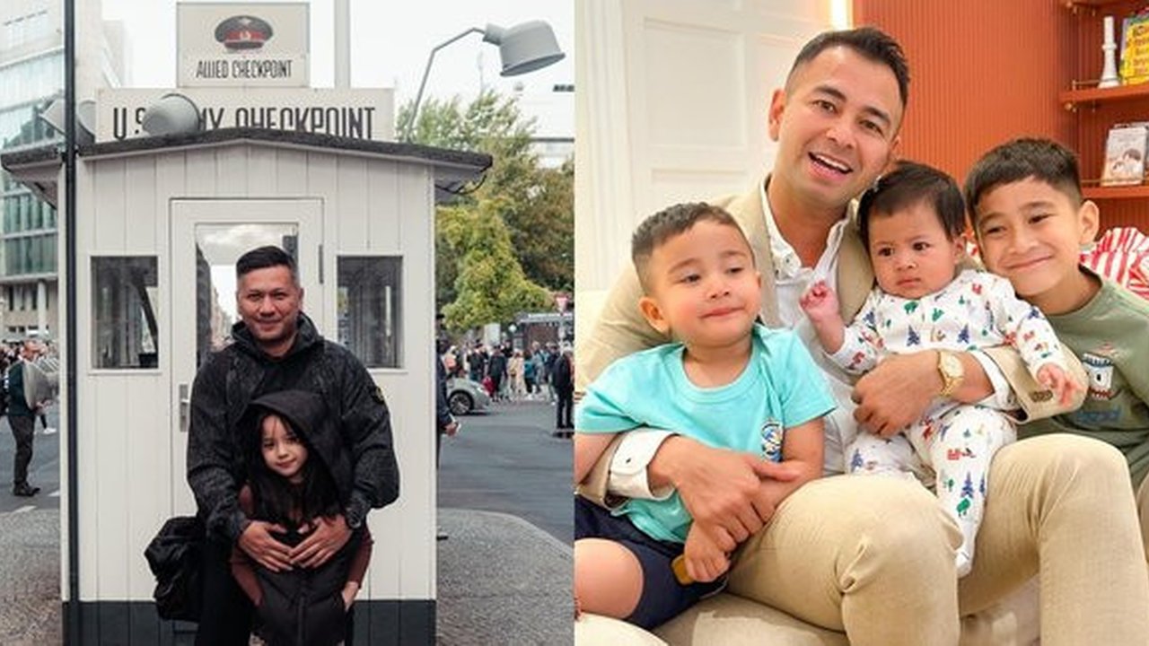 7 Artis Pria yang Bagikan Momen Kompak Bersama Anak, dari Gading Marten hingga Raffi Ahmad