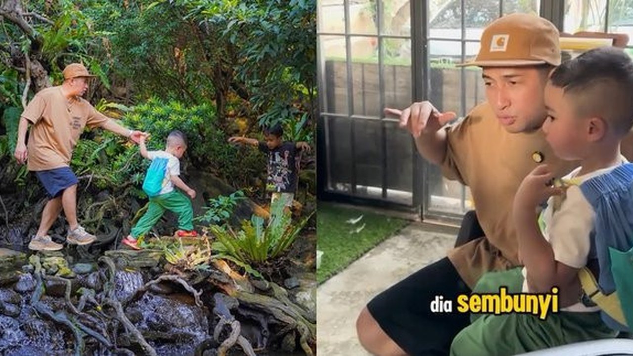 8 Potret Irfan Hakim Momong Rayyanza, Bawa ke Aviary dan Kenalan dengan Banyak Binatang