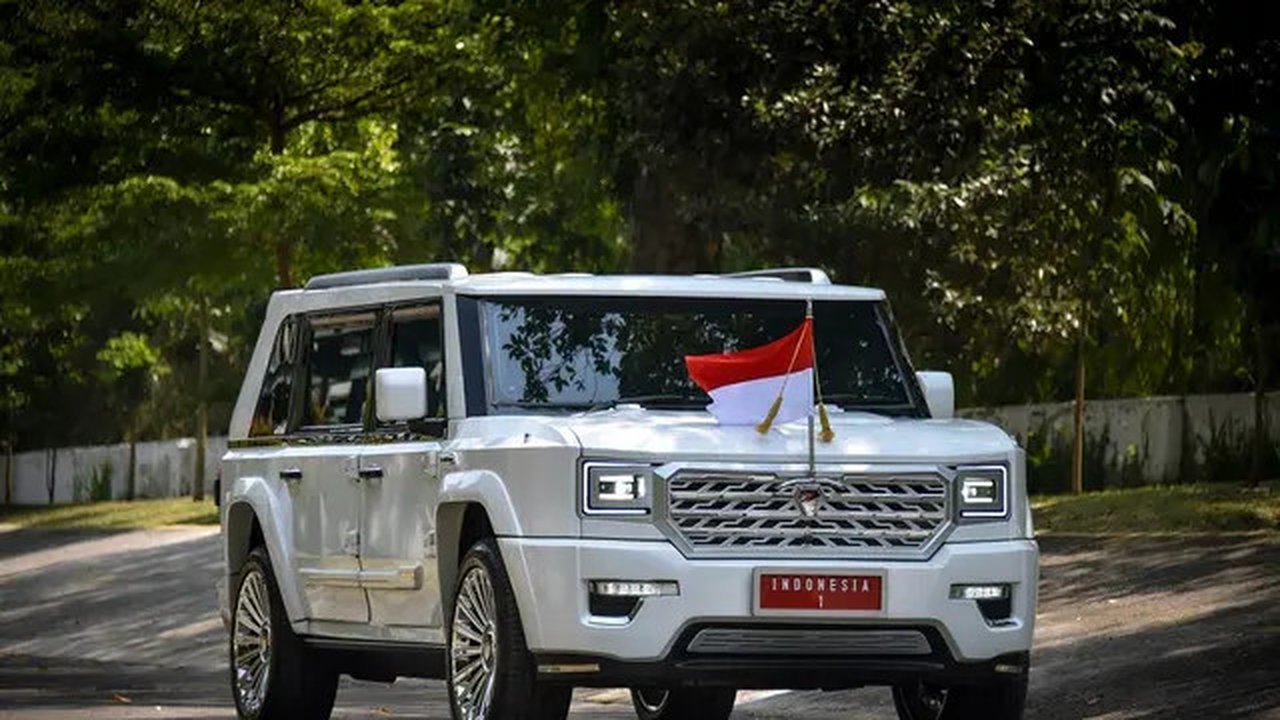 Spesifikasi Mobil Pindad Maung Garuda yang Dipakai Presiden Prabowo