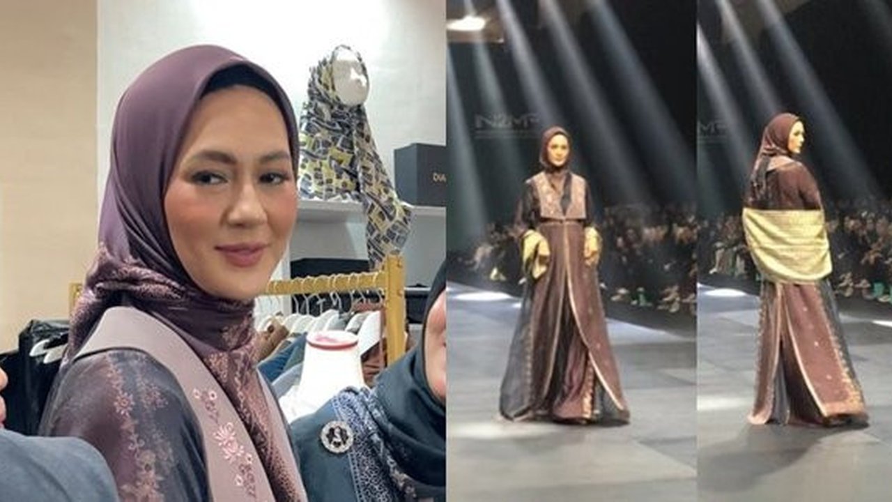 Potret Paula Verhoeven Melenggang di Atas Catwalk Meski Rumah Tangga Sedang Goyah, Tampil Cantik Menawan