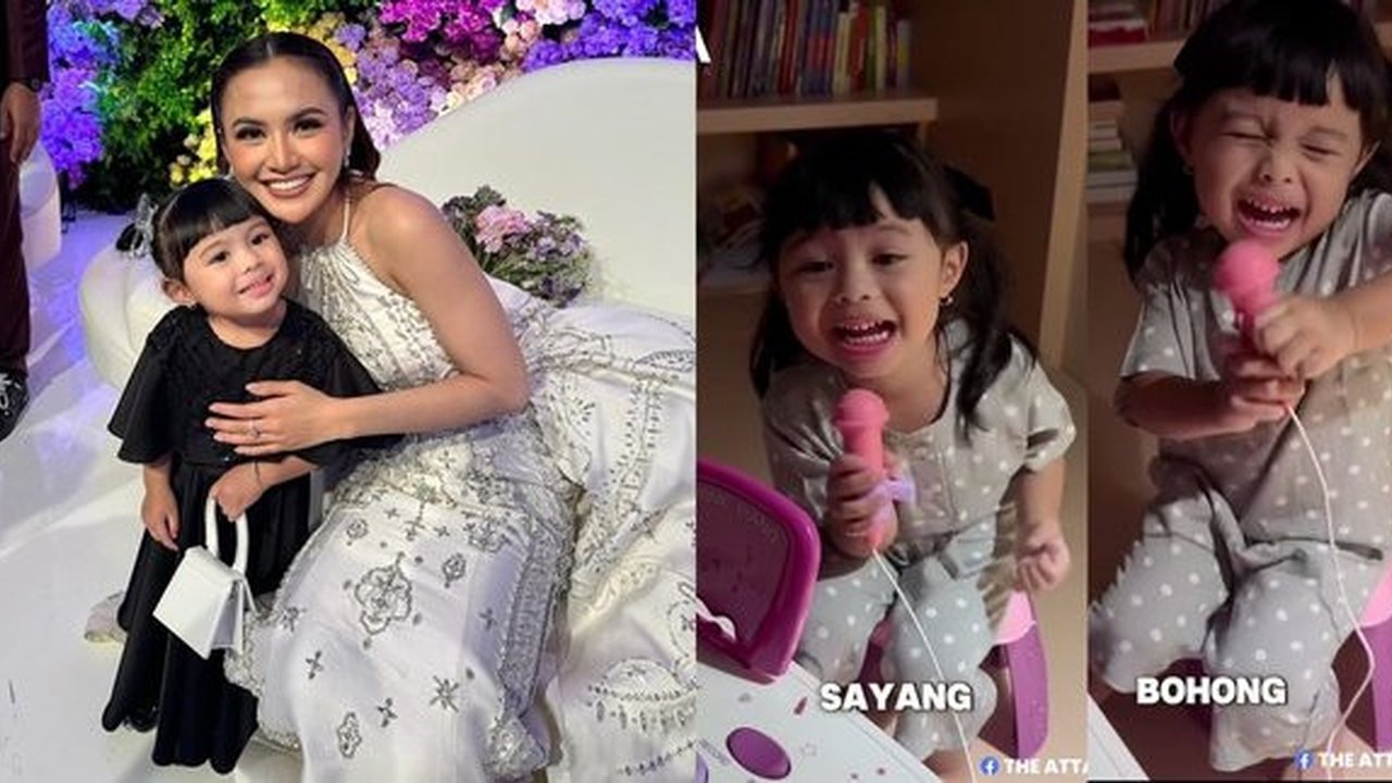 Gemasnya Kelakuan Ameena Anak Atta dan Aurel, Penuh Penghayatan Nyanyi Lagu Mahalini