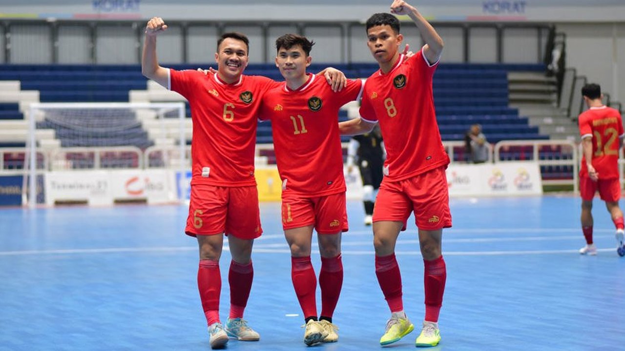 Menang 9-0 Lawan Kamboja, Timnas Futsal Indonesia Pimpin Klasemen Grup B Piala AFF Futsal 2024