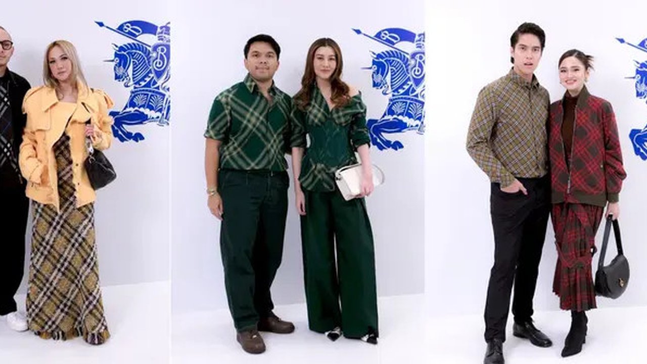 Acara Burberry Outerwear 2024 di Jakarta turut dimeriahkan oleh pasangan selebritis Tanah Air. Mulai dari Thariq Halilintar-Aaliyah Massaid hingga El Rumi-Syifa Hajdu, berikut potret gaya