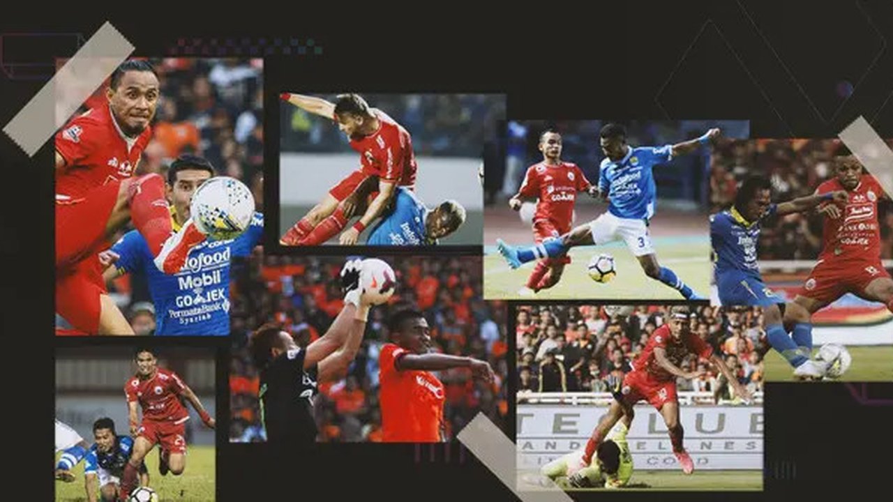 Kolase - Persija Jakarta Vs Persib Bandung (Bola.com/Adreanus Titus)