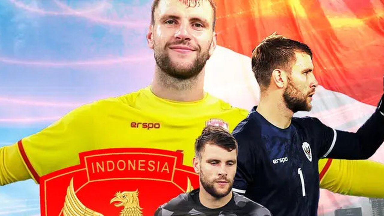 Timnas Indonesia - Ilustrasi Maarten Paes (Bola.com/Adreanus Titus)