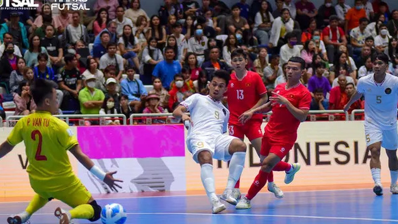 Timnas Futsal Indonesia di Piala AFF Futsal 2024. (Bola.com/Dok.Federasi Futsal Indonesia).