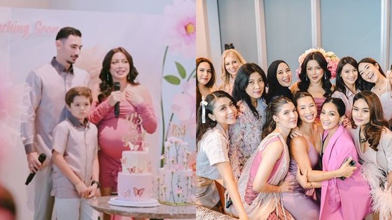 Potret Baby Shower Jessica Iskandar yang Bertabur Selebritis, dari Paula Verhoeven Sampai Istri Ahok