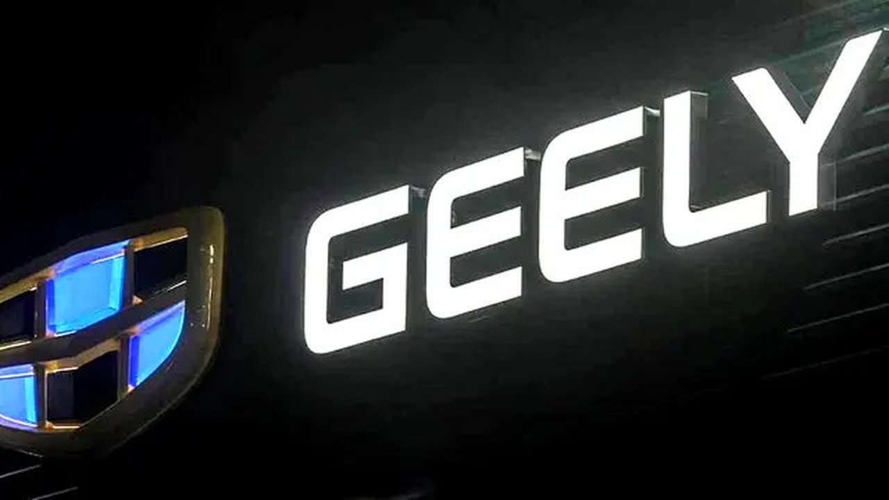 Ilustrasi logo Geely.