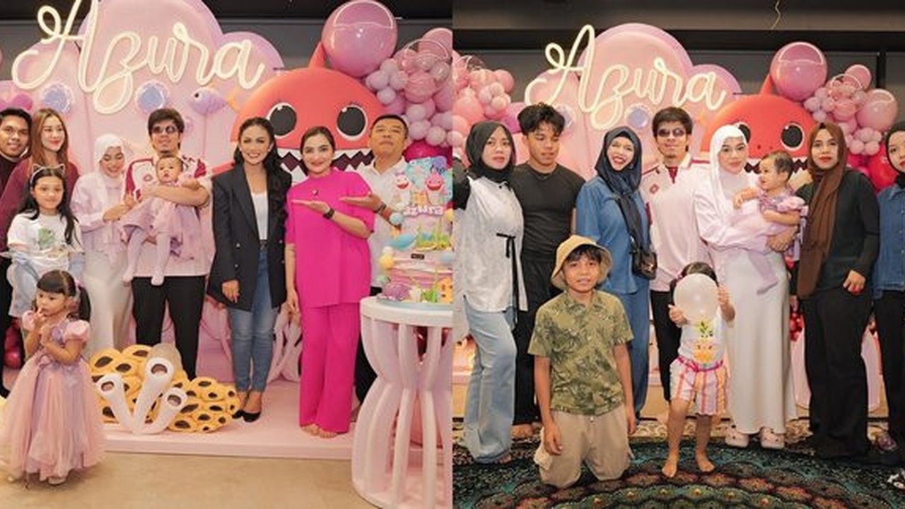 7 Potret Ulang Tahun Pertama Azura Anak Bungsu Atta & Aurel, Dihadiri Kris Dayanti hingga Gen Halilintar