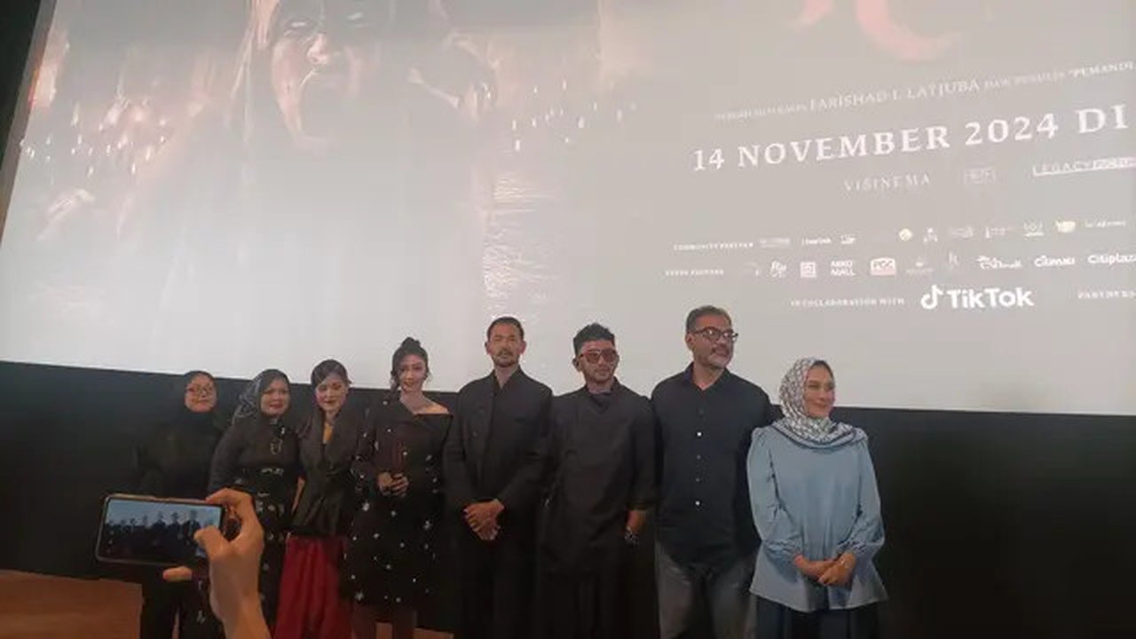 Press Screening dan Press Conference film Wanita Ahli Neraka di Epicentrum XXI pada Selasa, 12 November 2024. (Liputan6/Naia Trianisa Pangestu).
