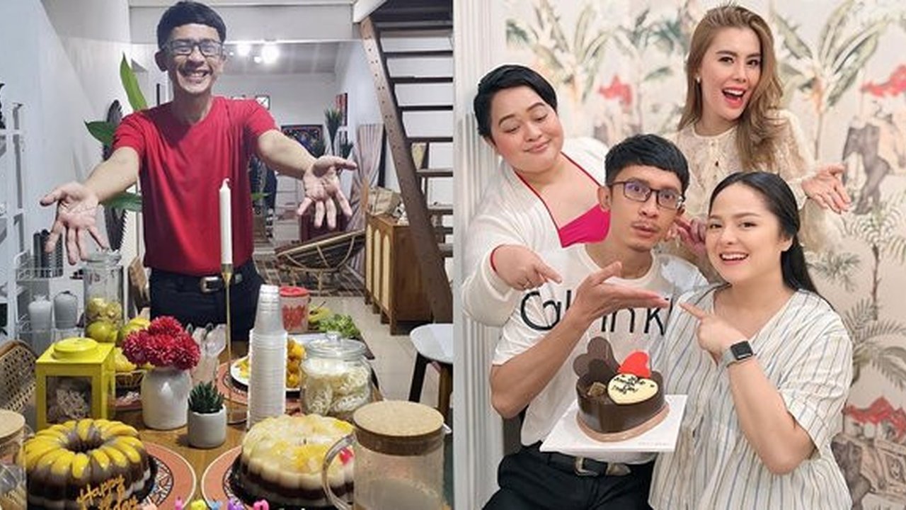 9 Potret Aming Ulang Tahun ke-44, Dirayakan Sederhana Tiga Kali Bareng Bestie