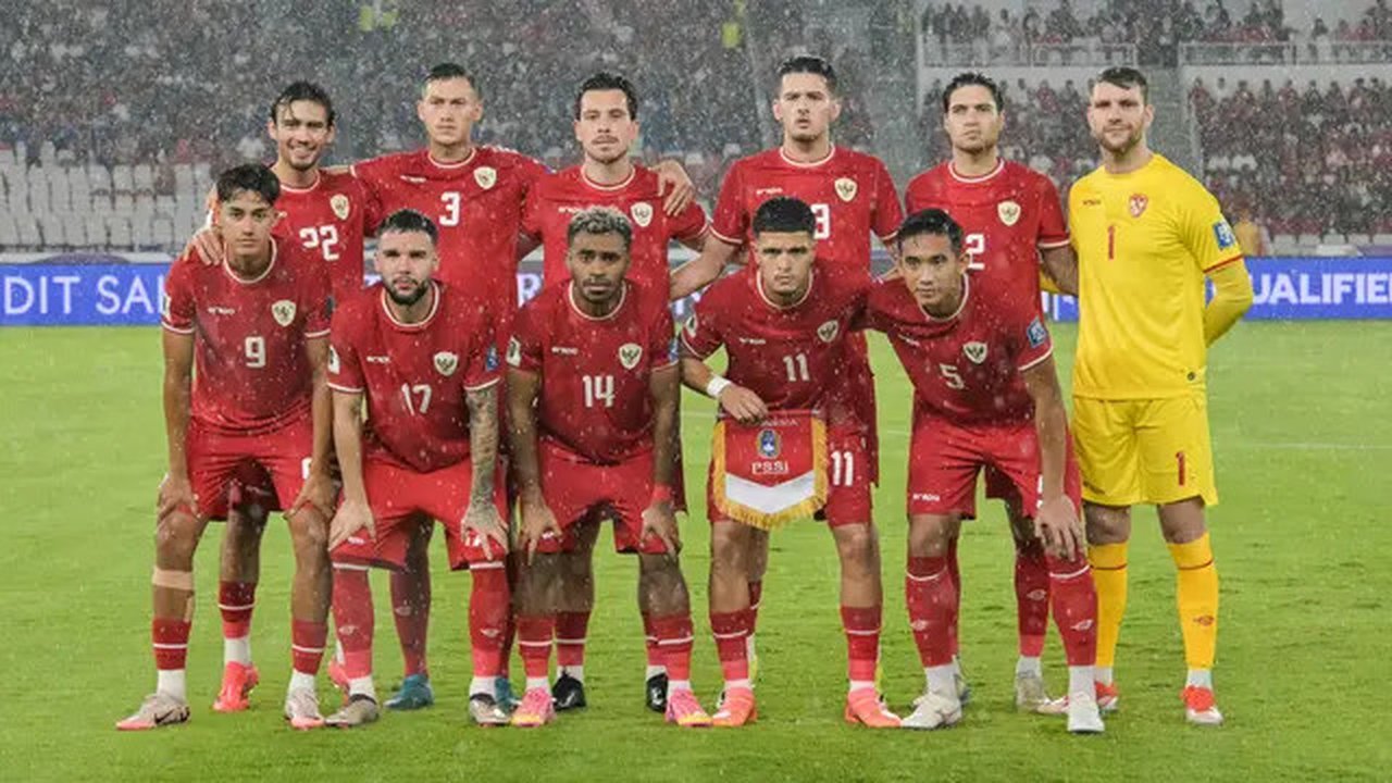Timnas Indonesia. (AFP/Bay Ismoyo)