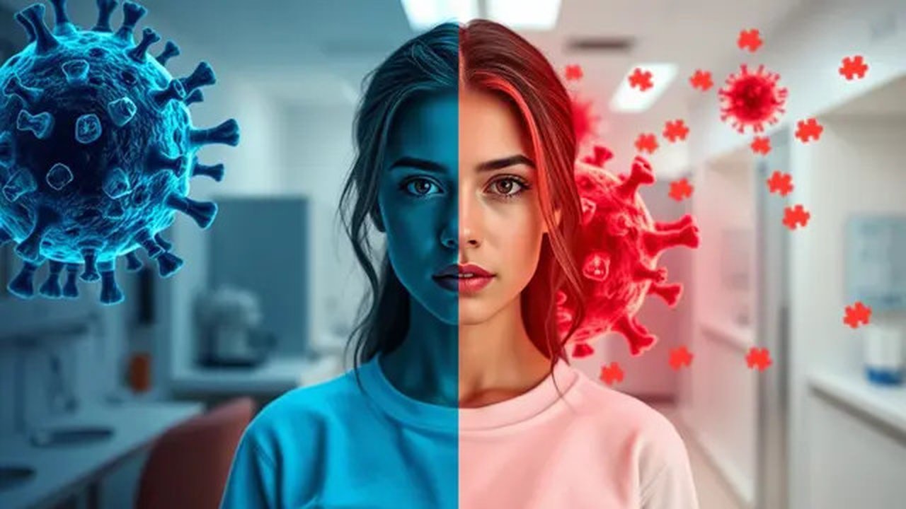 penyebab autoimun adalah Ilustrasi dibuat Stable Diffusion
