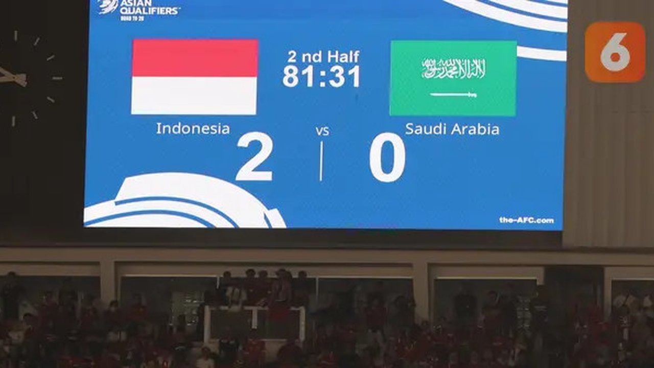 Timnas Indonesia mengalahkan Arab Saudi 2-0 pada R3 Kualifikasi Piala Dunia 2026 di Stadion Utama Gelora Bung Karno, Jakarta, Selasa (19/11/2024). (Bola.com/Muhammad Iqbal Ichsan)