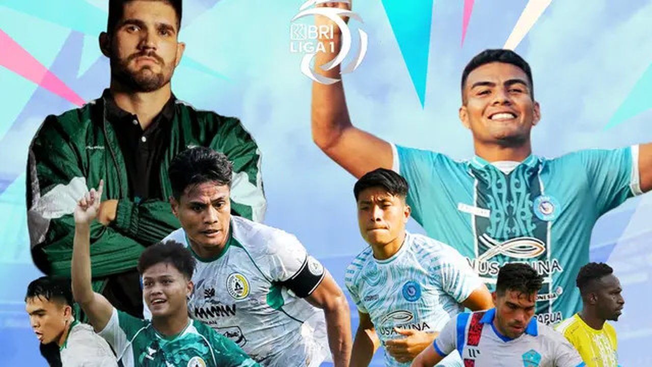 BRI Liga 1 - PSS Sleman Vs PSBS Biak - Duel Antarlini (Bola.com/Adreanus Titus)