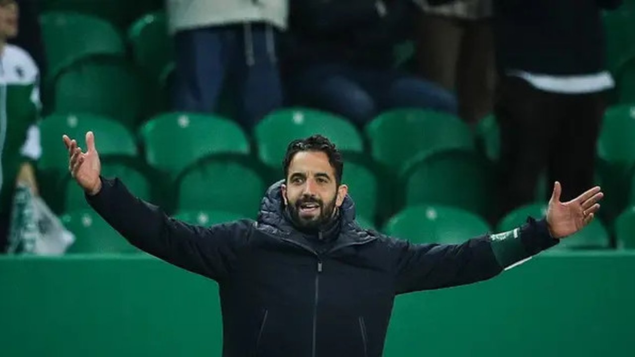 Pelatih Sporting Lisbon, Ruben Amorim. (AFP/Carlos Costa)