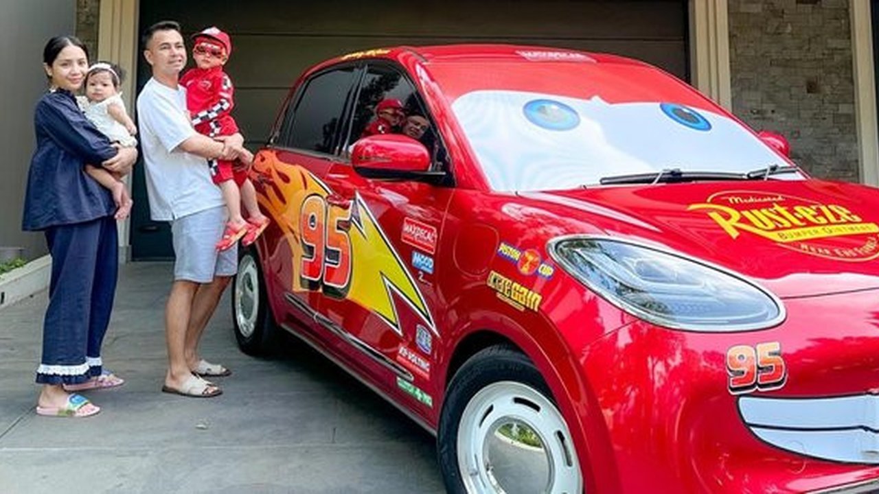 Raffi Ahmad Sebut Kado Ultah Rayyanza itu Mobil Lama, Hanya Stikernya yang Baru