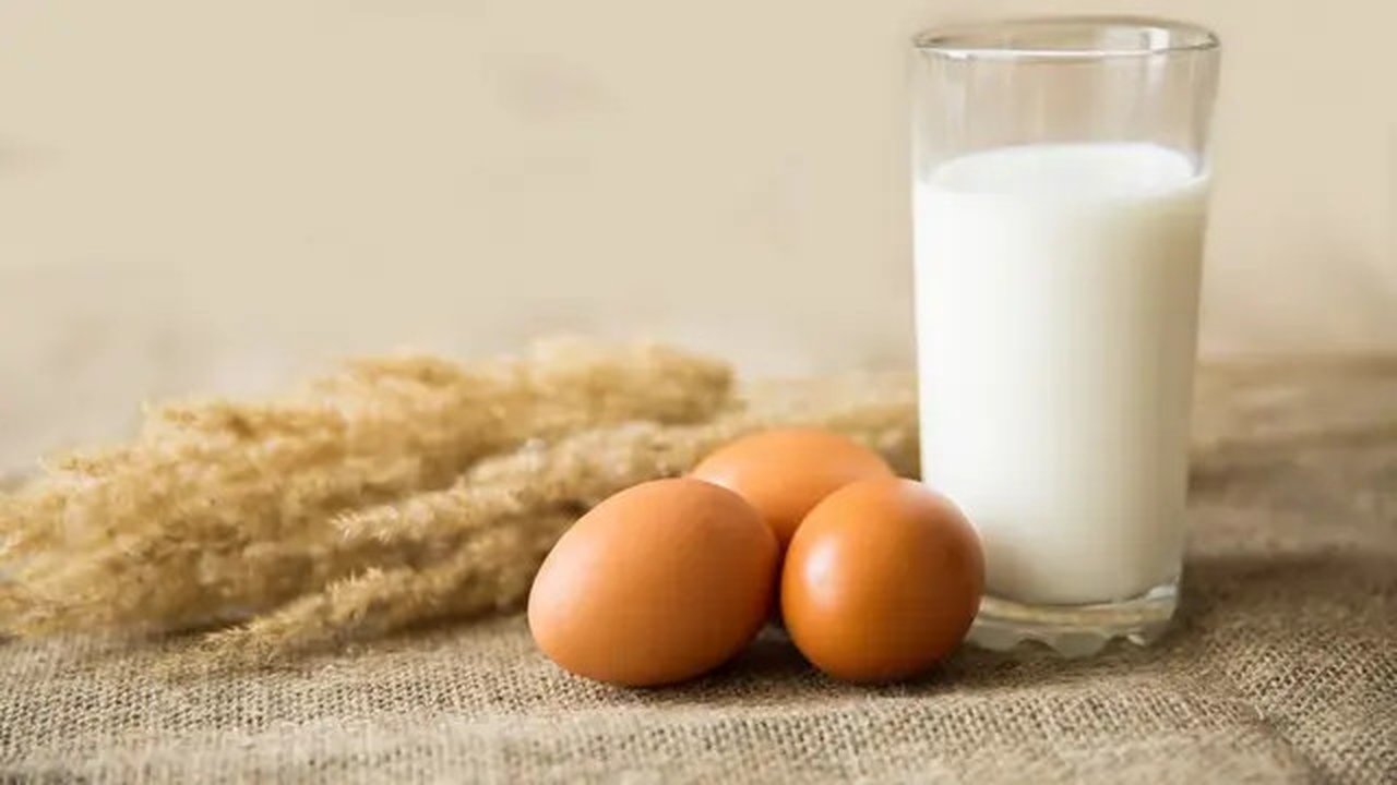 Telur dan susu adalah makanan berprotein. (Foto: Freepik/alexander132)
