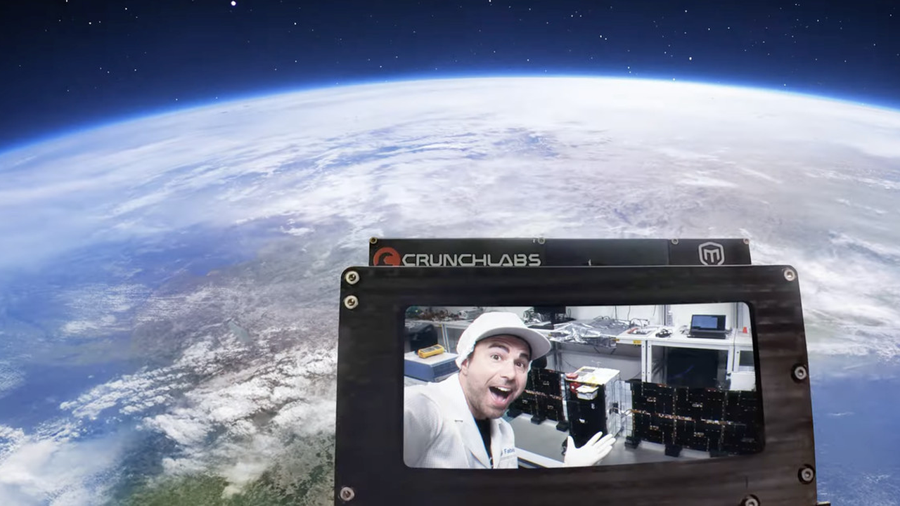 YouTuber Mark Rober and T-Mobile are launching a satellite into orbit than can take photos of anyone’s portrait with the Earth in the background. 