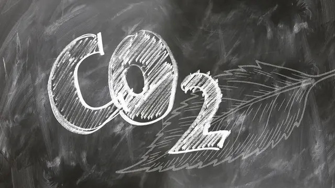 Ilustrasi Karbon Dioksida (CO2) Kredit: Gerd Altmann via Pixabay