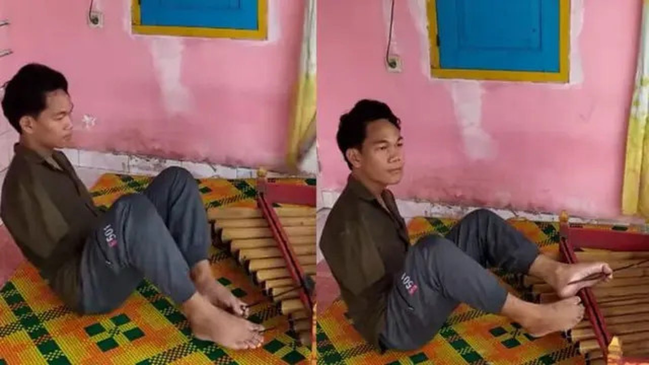 Agus, pelaku pelecehan seksual di Lombok (Foto: TikTok @agus_art)