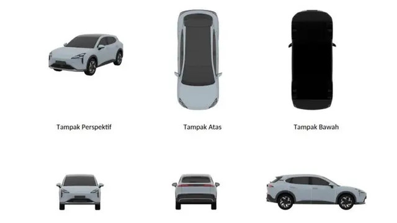 Wuling Daftarkan Mobil Listrik Baru di Indonesia, Begini Tampilannya (ist)