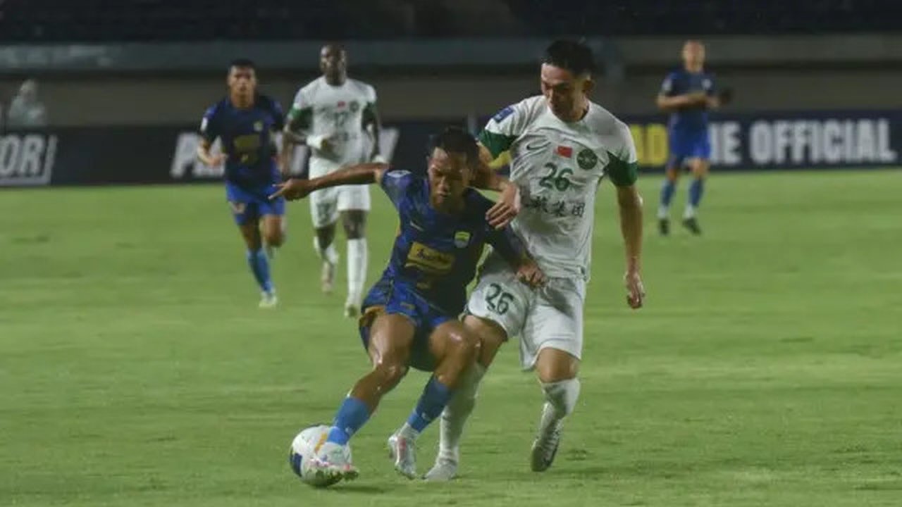 Persib Bandung vs Zhejiang FC. (Dok Persib)