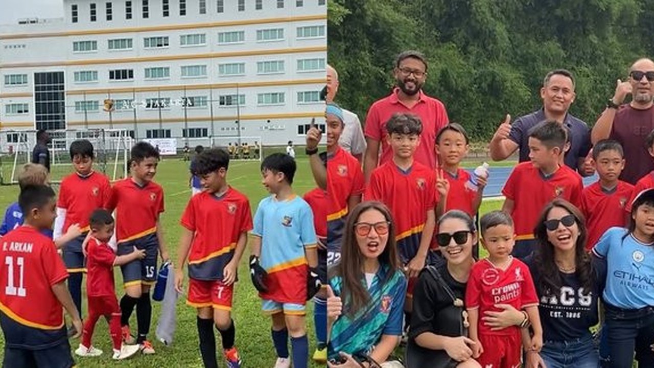 Rafathar Anak Raffi Ahmad Menang Tanding Bola, Berhasil Cetak Gol