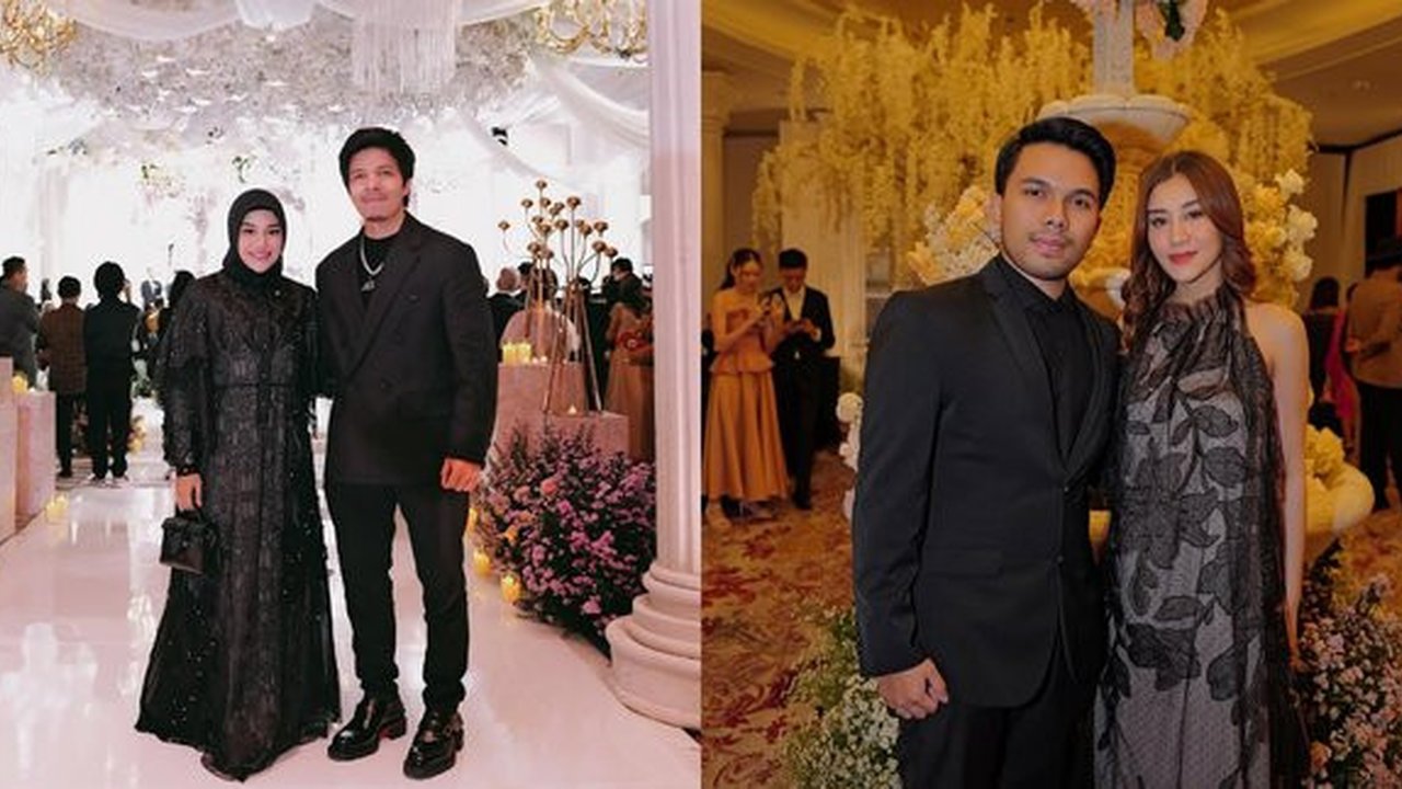 Potret Duo Couple Aurel-Atta dan Aaliyah-Thoriq Kondangan ke Pernikahan Vior-Vincent, Ayahnya Ameena Disebut Makin Kurus