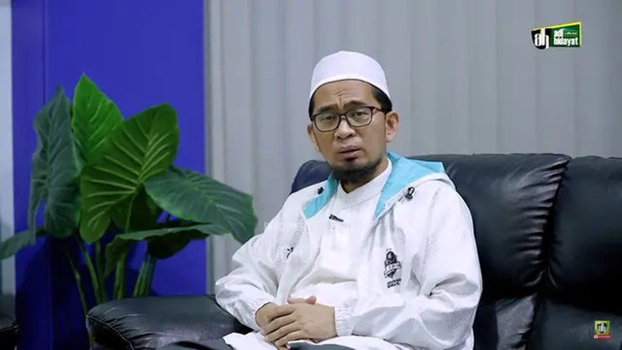 Ustaz Adi Hidayat. (YouTube Adi Hidayat Official)