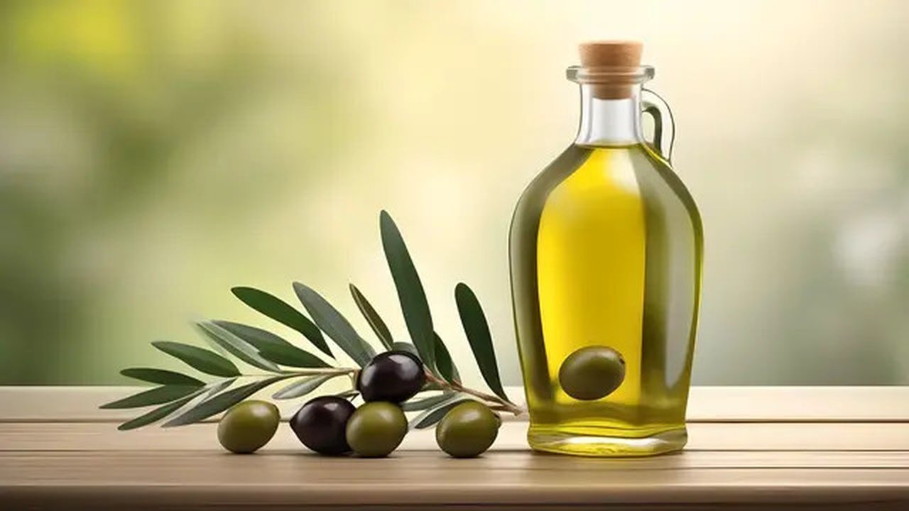 Minyak zaitun bermanfaat untuk kesehatan jantung dan pencernaan Namun, mengonsumsinya dengan diminum langsung dalam jumlah besar tidak diperlukan (Ilustrasi by AI)