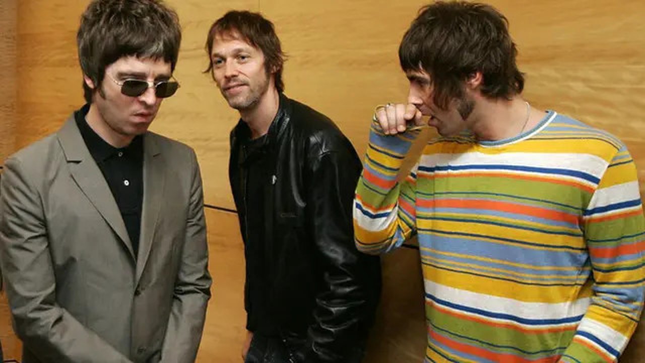 Band Oasis jelang konser di Hong Kong (25/2/2006). (AFP/MIke Clarke)