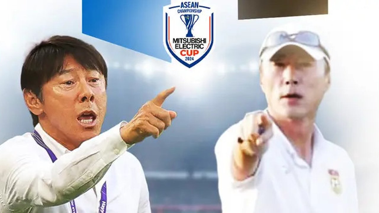 Piala AFF 2024 - Timnas Indonesia Vs Laos- Duel Pelatih (Bola.com/Adreanus Titus)