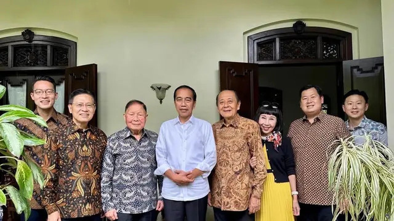 Sosok James Riady yang Kunjungi Jokowi ke Solo