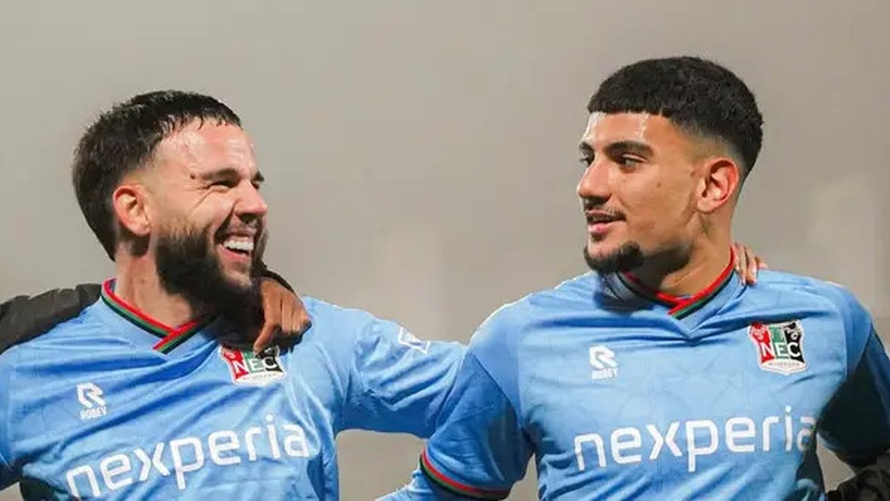 Aksi Calvin Verdonk bersama NEC Nijmegen di Eredivisie 2024/2025 (Dok. NEC Nijmegen)